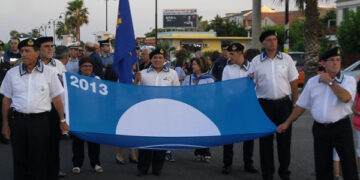 Consegna Bandiera Blu 2013 ai lidi di Ciro’ Marina