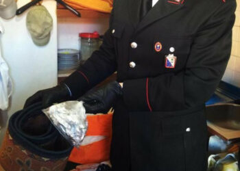 Deteneva dosi di ‘marijuana’ e il contatore della luce manomesso