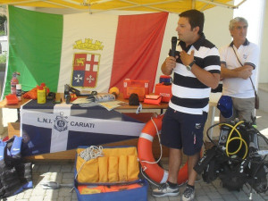 Dimostrazione pratica di soccorso in mare a Cariati