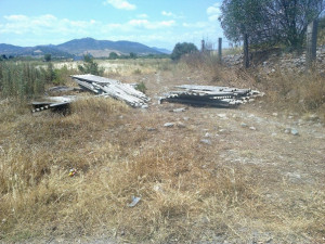 Discarica di amianto a Crucoli Torretta