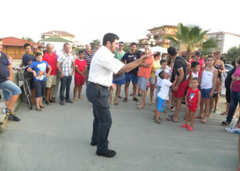 Successo per i “Giochi di strada” a Strongoli Marina