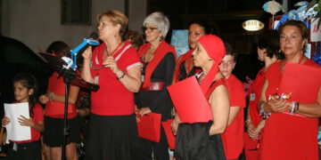 Gruppo LaAv di Ciro’ Marina in piazza Pescheria