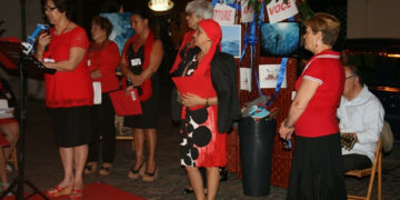 Gruppo LaAv di Ciro’ Marina in piazza Pescheria