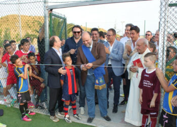 Inaugurato a Rocca di Neto l’impianto sportivo ‘Sant’Agostino’