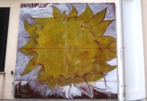 Nuovo Murale dedicato a Mario Schifano a Diamante