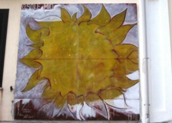 Nuovo Murale dedicato a Mario Schifano a Diamante