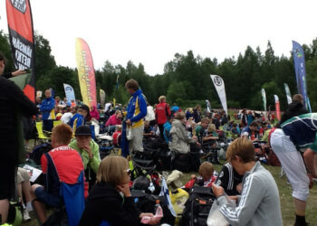 Orienteering, Saracena: flussi turistici da paesi scandinavi