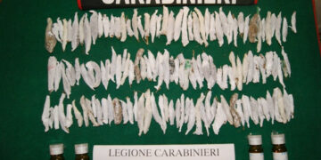Sequestrati 134 dosi di marijuana, due arresti a San Pietro a Maida