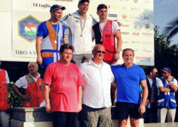 Tiro a Volo, il giovane Tommaso Straface sul podio del Criterium 2013