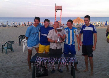 Il team ‘Caravelle’ vince il torneo di beach soccer brasiliano a Ciro’ Marina