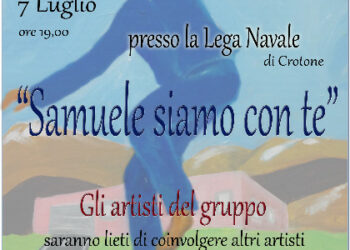 ‘Samuele siamo con te’ mostra di beneficenza alla Lega Navale di Crotone