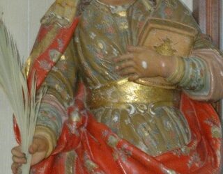 Statua di santa Veneranda, finito il restauro ma non e’ ancora rientrata