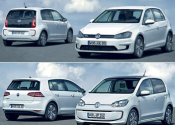 Volkswagen up! e Golf: due elettriche al Salone di Franfocorte