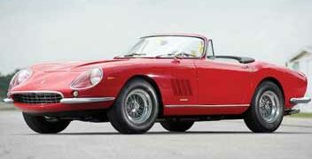 Aste record, una spider Ferrari del 1967 battuta per 27,5 milioni di dollari