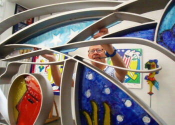 Inaugurazione scultura monumentale di Silvio Vigliaturo a Bisignano