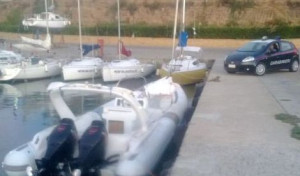 Trovato a Marinella gommone rubato a Soverato