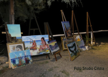 Successo per estemporanea ‘Una tela per lo Jonio’