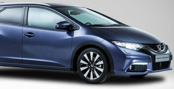 Honda Civic Tourer, le foto ufficiali della nuova wagon