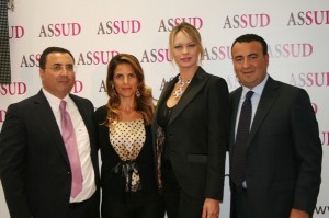 Andrea Guccione, Giancarla Rondinella, Anna Falchi e Cataldo Calabretta