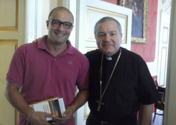 Fabio Pugliese incontra il vescovo della diocesi di Rossano-Cariati