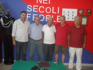 Il gruppo dirigenti della Sezione A.N.C. di Cariati