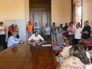 Lo Polito e Di Gerio incontrano un gruppo d'imprenditori