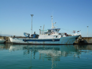 Peschereccio affondato a Corigliano