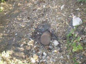 Ordigno bellico inesploso trovato nella zona del Parco del Pollino