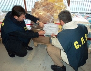 Sequestrati 114kg di formaggio nel crotonese