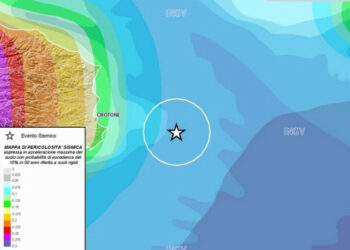 Terremoti, scosse nella mattinata a largo di Crotone