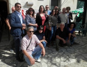 Protesta dei lavoratori LSU e LPU a Cariati