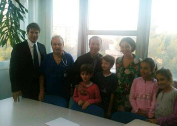 Crotone, la disegnatrice di Harry Potter in visita al reparto di Pediatria