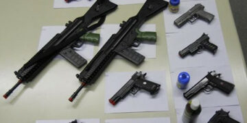 Traffico armi e estorsione, 6 arresti nel cosentino
