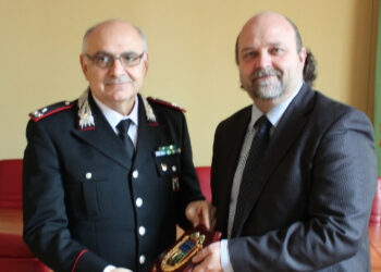 Crotone, Zurlo riceve il comandante della Legione Carabinieri Calabria