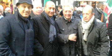 Manifestazione Romana pro Berlusconi