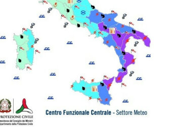 Allerta per il maltempo nel week-end