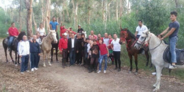 Primo raduno dell’associazione ‘Cavalli follia’ a Ciro’ Marina