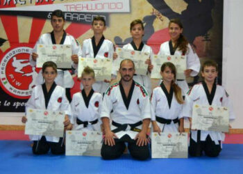 A Torretta le prime cinture nere di Warpedo