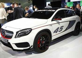 Mercedes GLA 45 Amg 360 cavallo per il suv