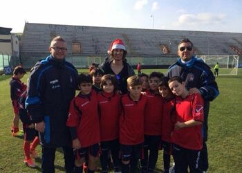 ‘Academy Crotone Ciro’ Marina’ alla festa dei rossoblu’