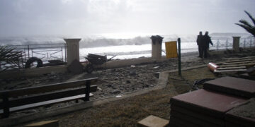 Ciro’ Marina, i danni del passagio del ciclone Nettuno