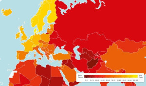 Corruption perceptions index 2013 europe