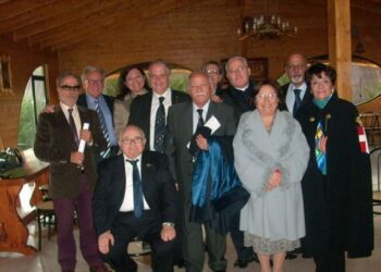 Cerimonia in suffragio di Vittorio Emanuele III a Scandale