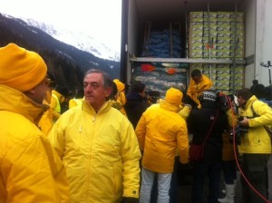 La delegazione calabrese al Brennero