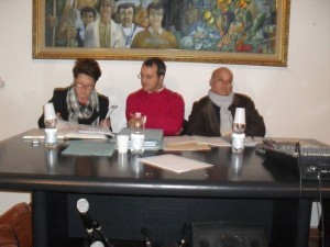 Lugina Cicala, Cataldo Minò e Filippo Sero.