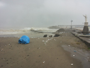 Mareggiata a Cirò Marina