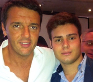 Matteo Renzi e Antonio Castiglione