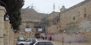 Betlemme, giovane torrettano tra i tecnici che restaurano la Chiesa della Nativita’