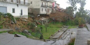 Approvato progetto da 3 milioni  per la frana Cacovia