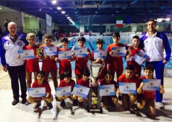 Primo posto per la Rari Nantes Auditore Crotone al torneo di pallanuoto Haba Christmas 2013